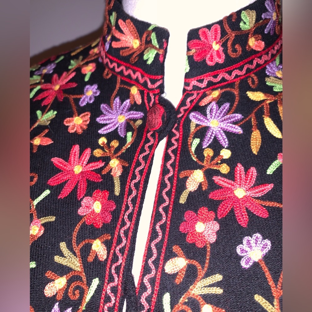 Embroidered Wool Jacket From China - image 3